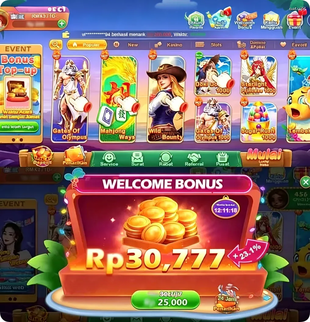 satu77 Resmi - Unduh APK